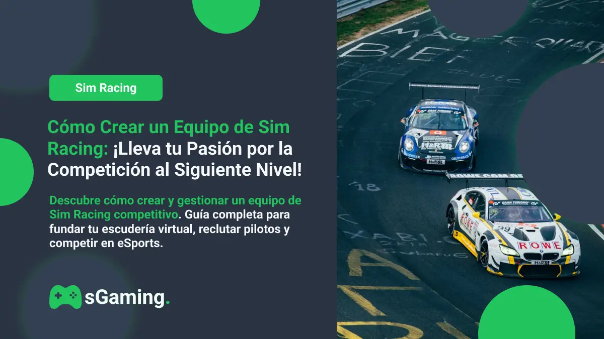 Imagen destacada del articulo Crear Equipo Sim Racing: Guía Esencial