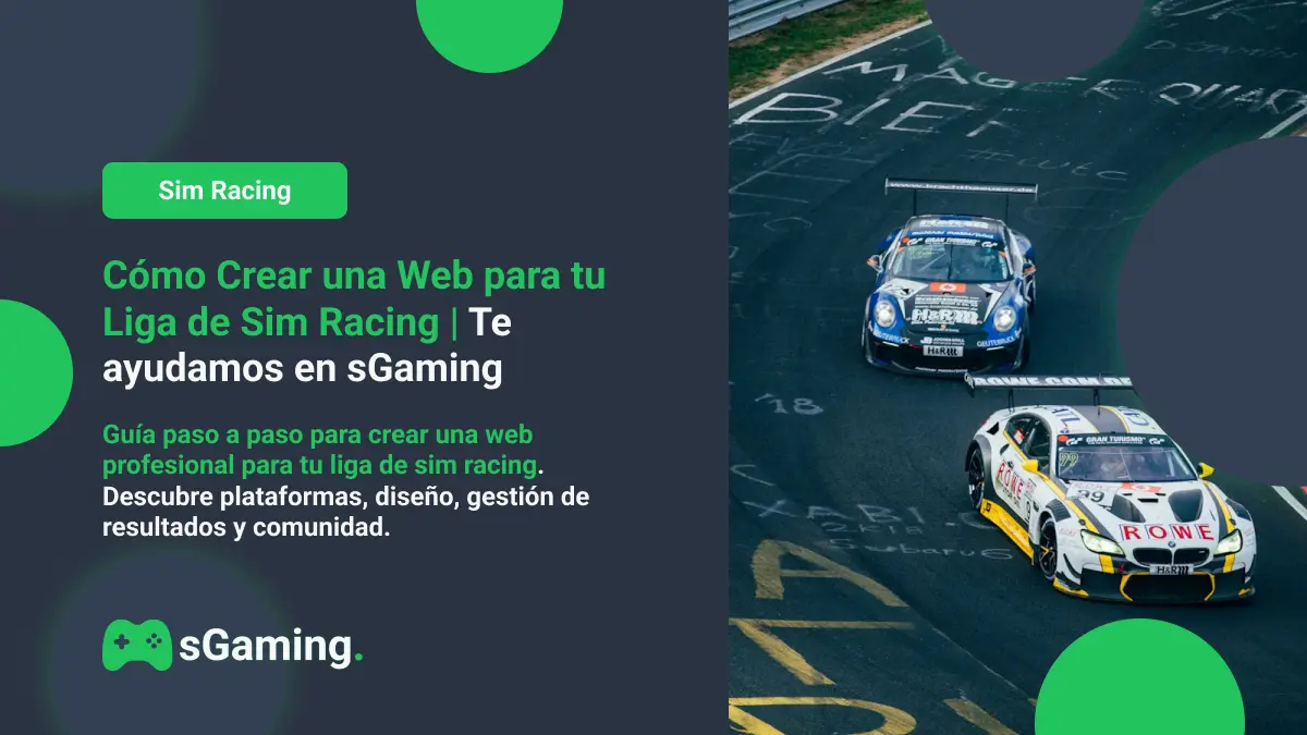 Imagen destacada del artículo Cómo Crear una Web para tu Liga de Sim Racing 