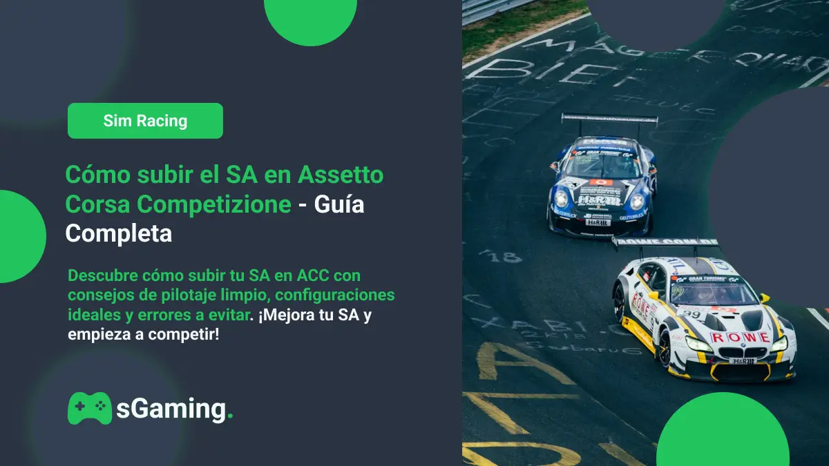 Imagen destacada del artículo Cómo subir el SA en Assetto Corsa Competizione (guía)