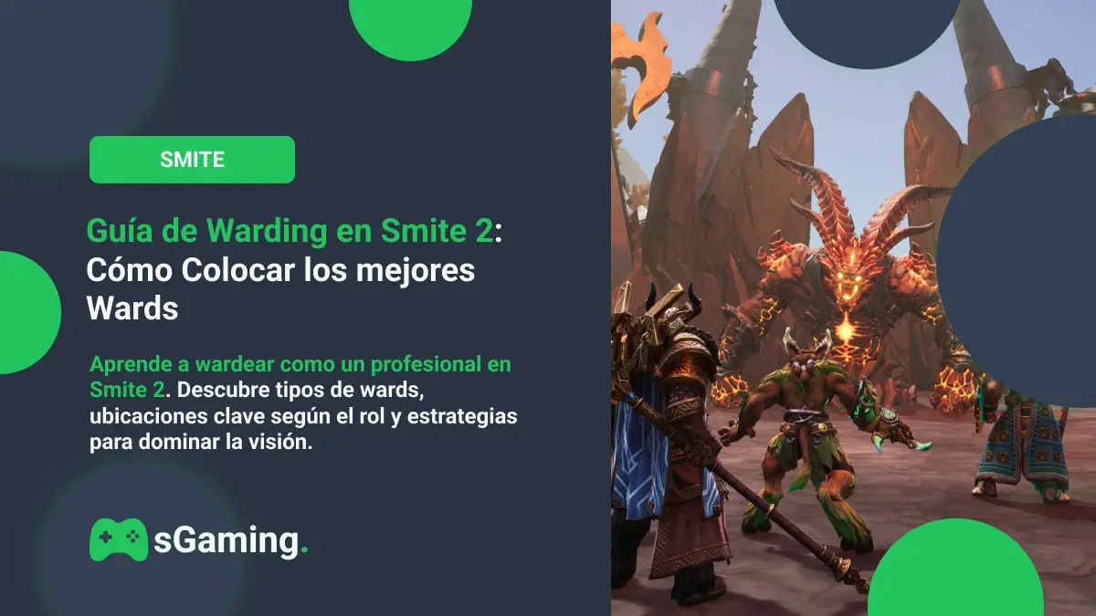Imagen destacada del artículo Guía de Warding en Smite 2: Cómo Colocar los mejores Wards