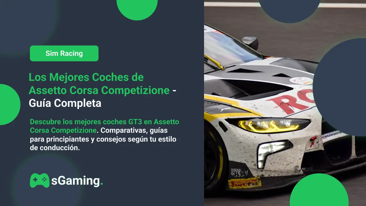 Imagen destacada del articulo Los Mejores Coches de Assetto Corsa Competizione - Guía