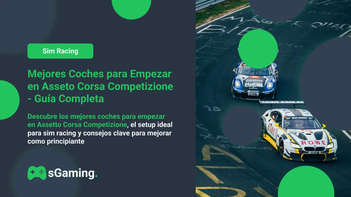 Imagen destacada del articulo Mejores Coches para Empezar en Asseto Corsa Competizione