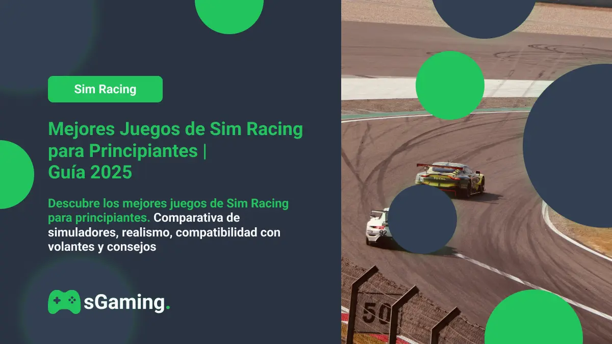 Imagen destacada del articulo Mejores Juegos de Sim Racing para Principiantes | Guía 2025