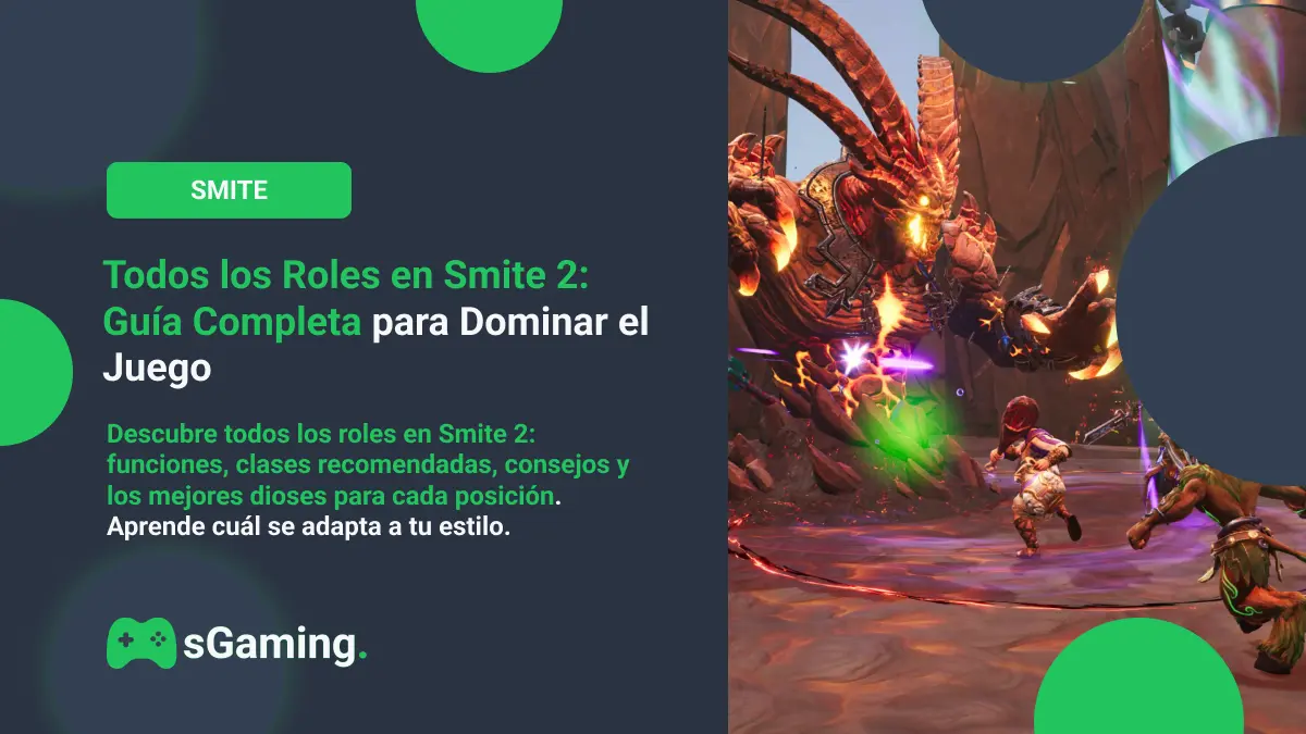 Imagen destacada del articulo Todos los Roles en Smite 2: Guía Completa 