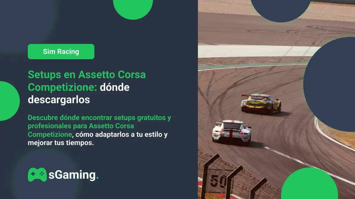Imagen destacada del articulo Setups en Assetto Corsa Competizione: dónde descargarlos