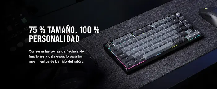 Imagen del Corsair K65 Plus Wireless