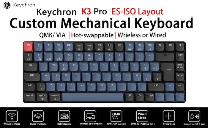 Imagen del Keychron K3 Pro