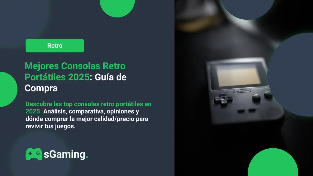 Imagen destacada del artículo Mejores Consolas Retro Portátiles 2025: Guía de Compra