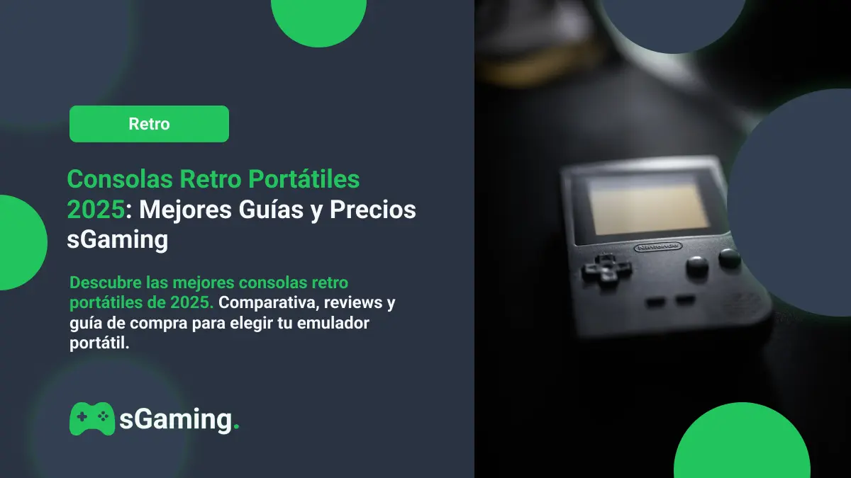 Imagen destacada del articulo Consolas Retro Portátiles 2025: Mejores Guías y Precios