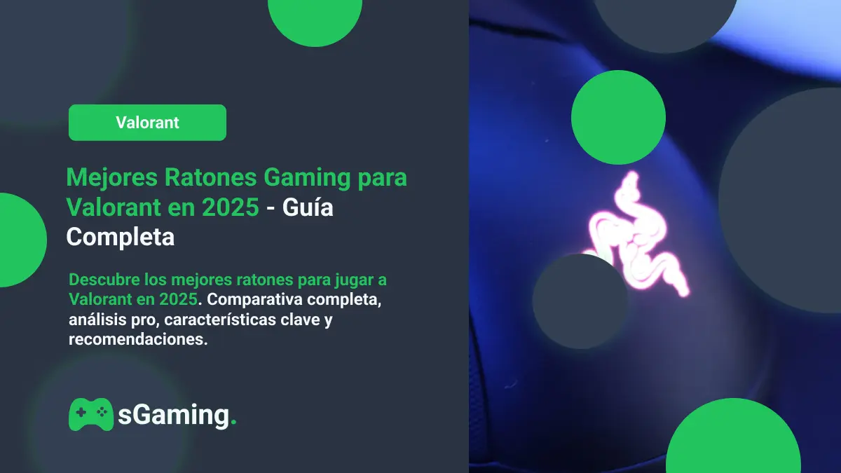 Imagen destacada del artículo Mejores Ratones Gaming para Valorant en 2025